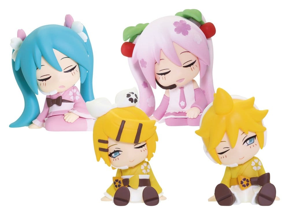 Hatsune Miku Minifiguras Twinchees Lil' Sleepers Wave 3 5 cm Blind Pack Expositor (24) Frikytopia