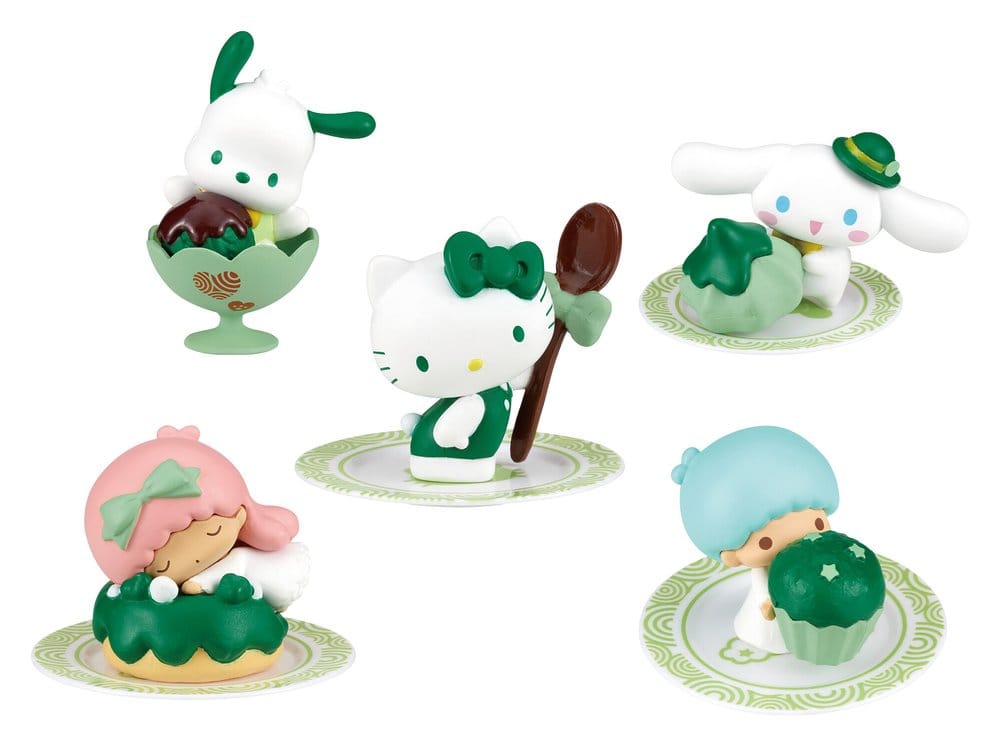 Sanrio Minifiguras Twinchees Hello Kitty & Friends I Love Matcha 5 cm Blind Pack Expositor (24) Frikytopia