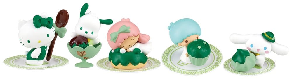 Sanrio Minifiguras Twinchees Hello Kitty & Friends I Love Matcha 5 cm Blind Pack Expositor (24)