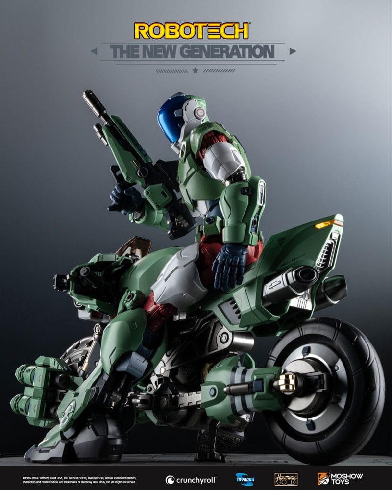 Robotech Figura The New Generation YR-052F Transformável Cyclone 29 cm