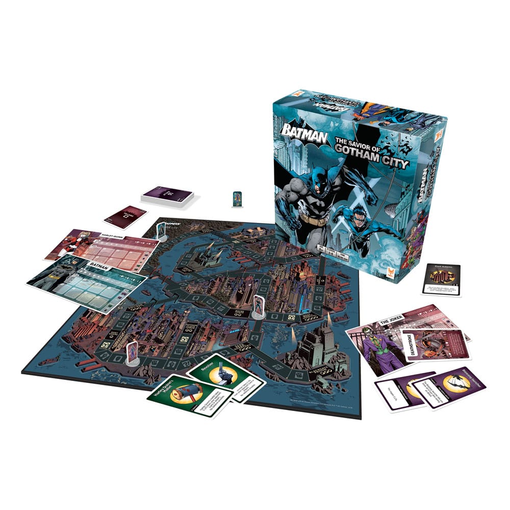 DC Comics Juego de Mesa Batman The Savior of Gotham City *Edición inglés* Frikytopia