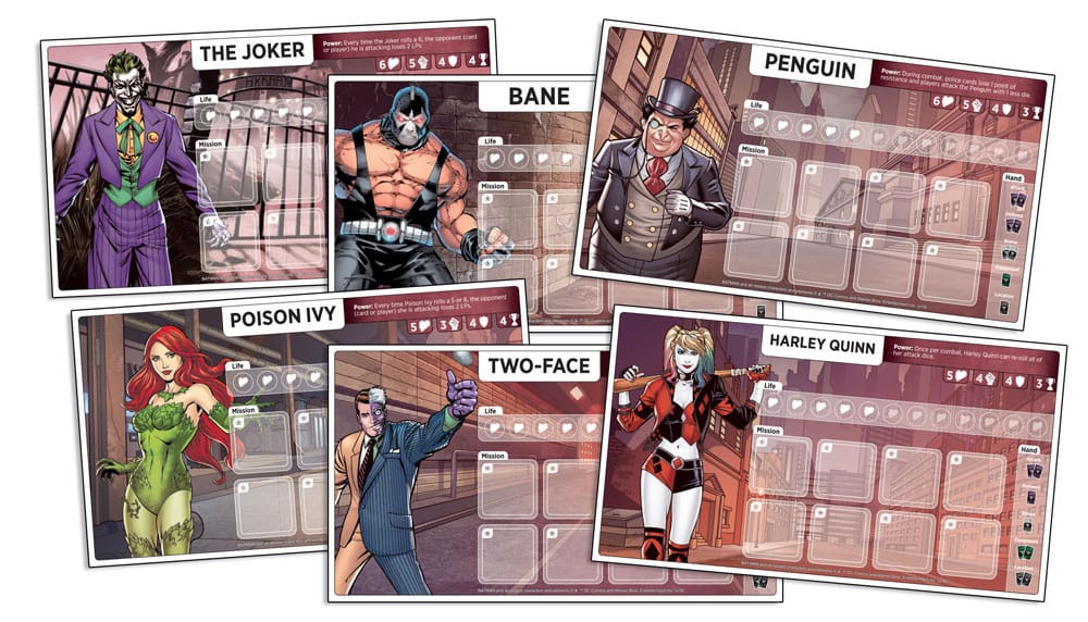 DC Comics Juego de Mesa Batman The Savior of Gotham City *Edición inglés*