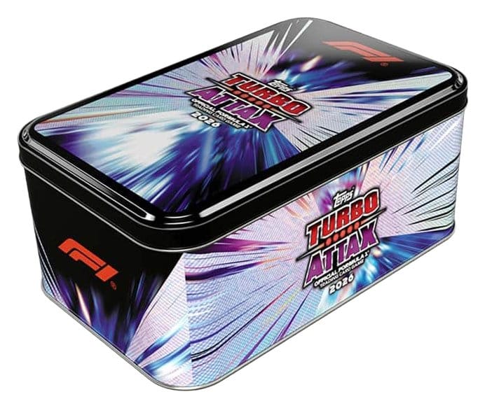 Fórmula 1 Turbo Attax 2026 Cartas Coleccionables Super Tin Frikytopia