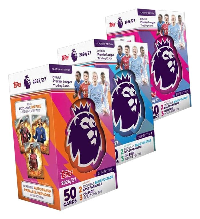 Premier League 2026/2027 Cartas Coleccionables Super Tin Frikytopia