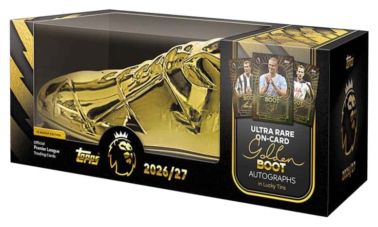 Premier League 2026/2027 Cartas Coleccionables Golden Boot Tin