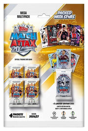 UEFA Club Competition Match Attax 2026/27 Cartas Coleccionables Mega Multipack
