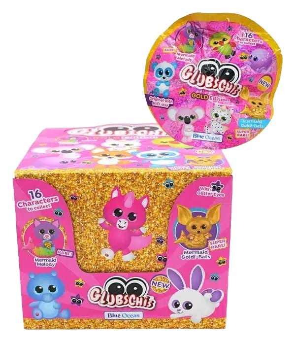 Glubschis Minifiguras Serie 7 Gold Edition Display (20) Frikytopia