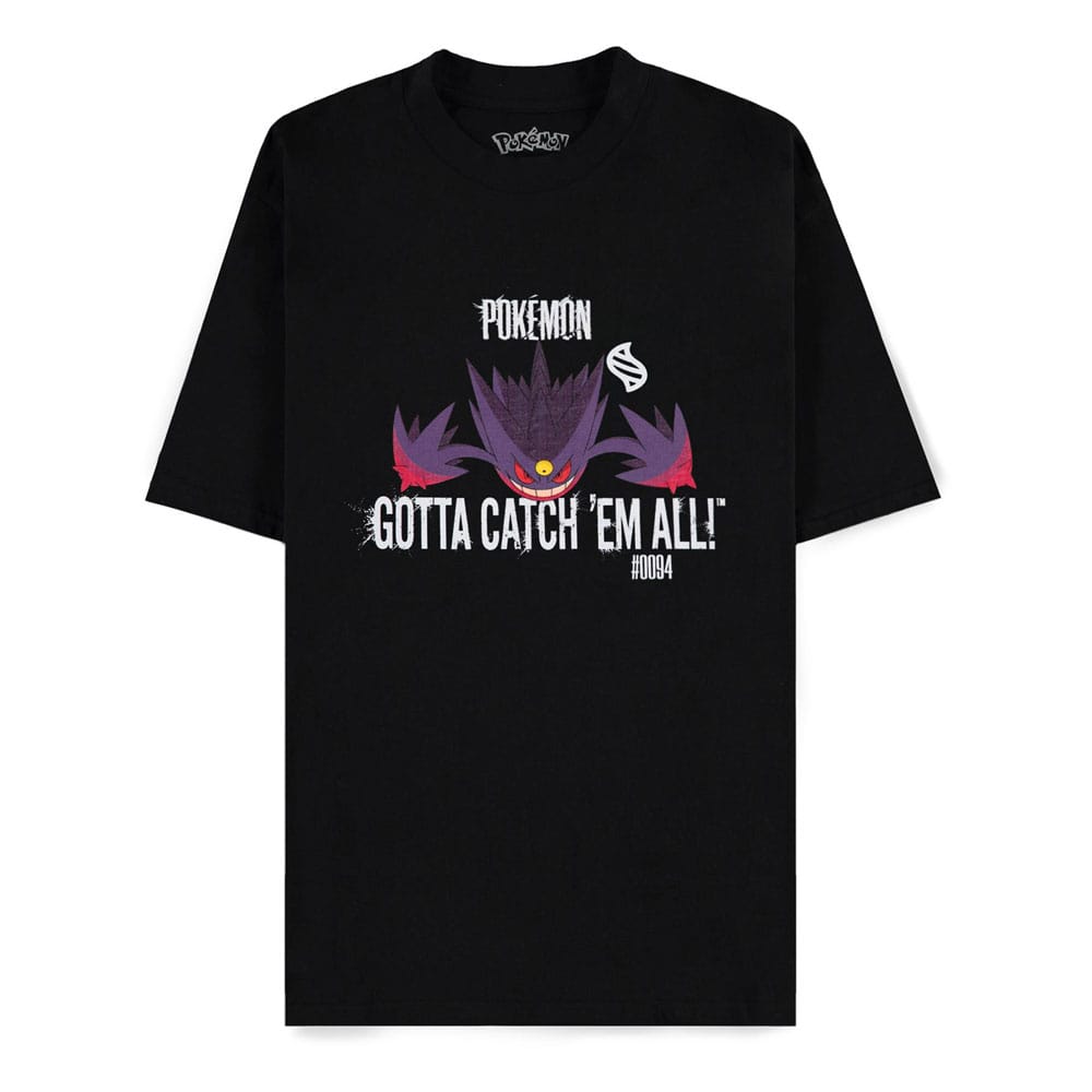 Pokémon Camiseta Mega Evolutions Mega Gengar  talla L Frikytopia