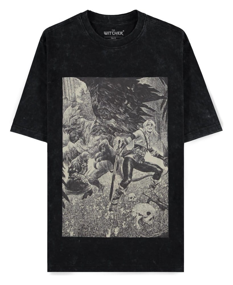 The Witcher Camiseta Ciri and the Basilisk XXL