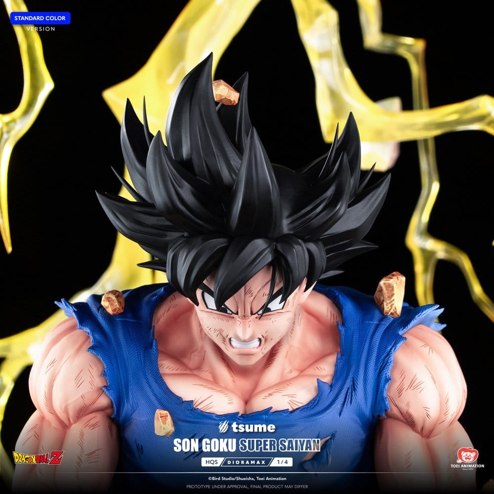 Dragon Ball Z Figura 1/4 HQS Dioramax Son Goku Super Saiyan 51 cm