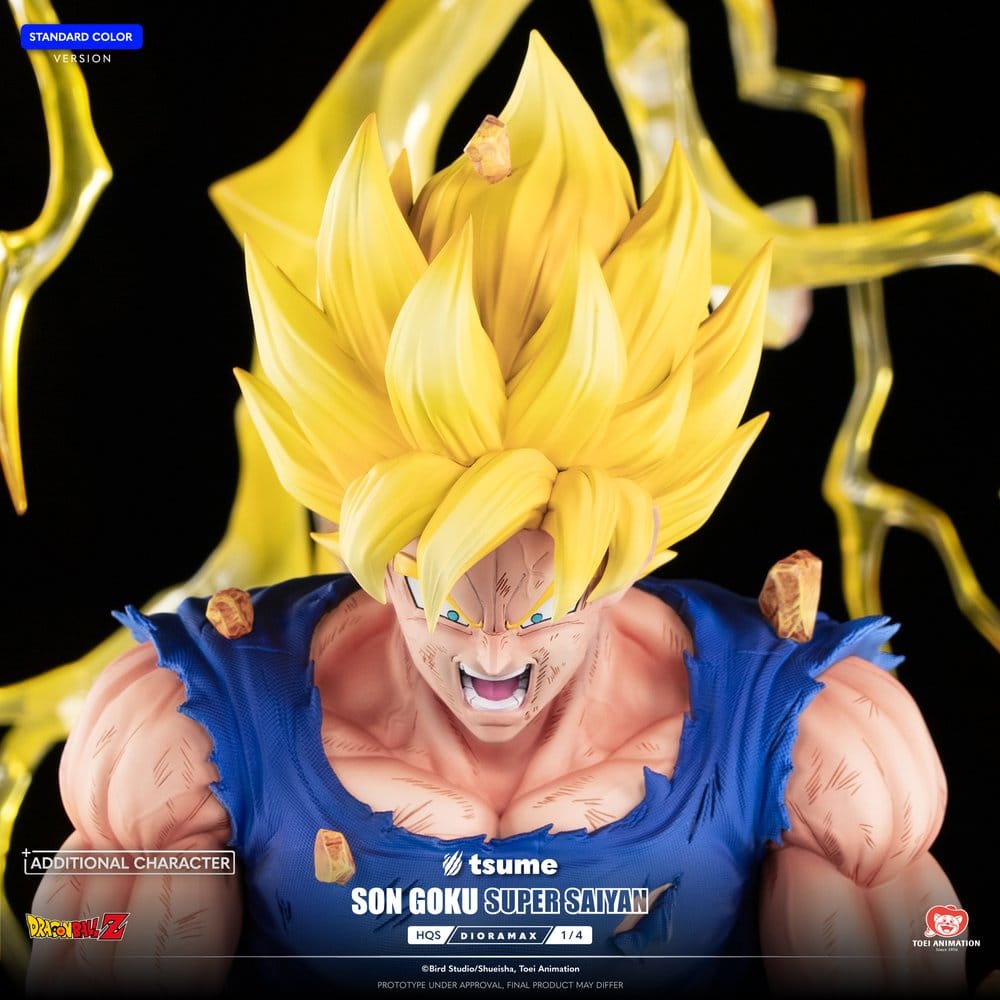 Dragon Ball Z Figura 1/4 HQS Dioramax Son Goku Super Saiyan 51 cm