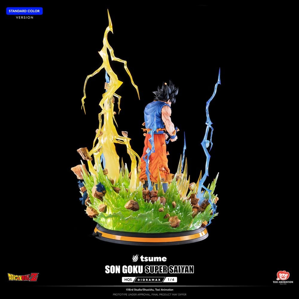 Dragon Ball Z Figura 1/4 HQS Dioramax Son Goku Super Saiyan 51 cm