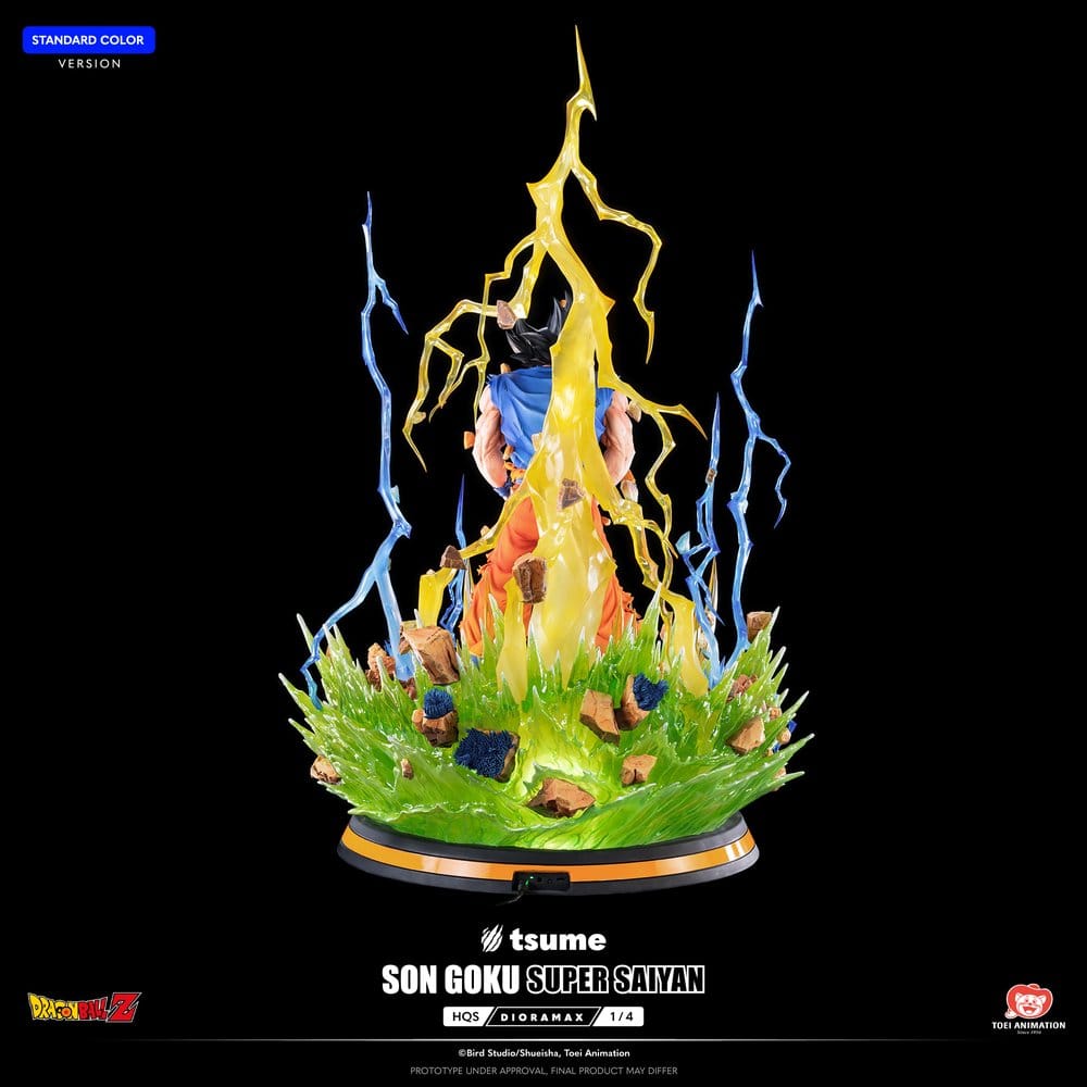 Dragon Ball Z Figura 1/4 HQS Dioramax Son Goku Super Saiyan 51 cm