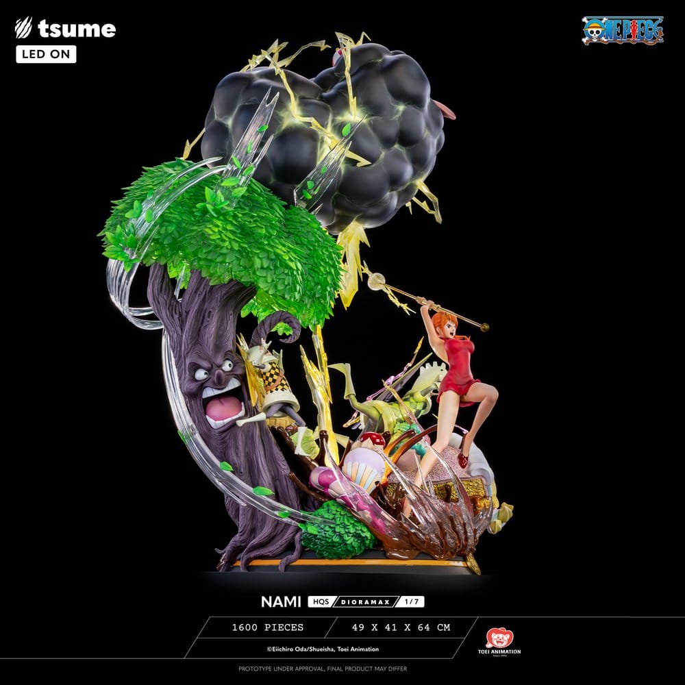 One Piece Figura 1/6 HQS Dioramax Nami 64 cm