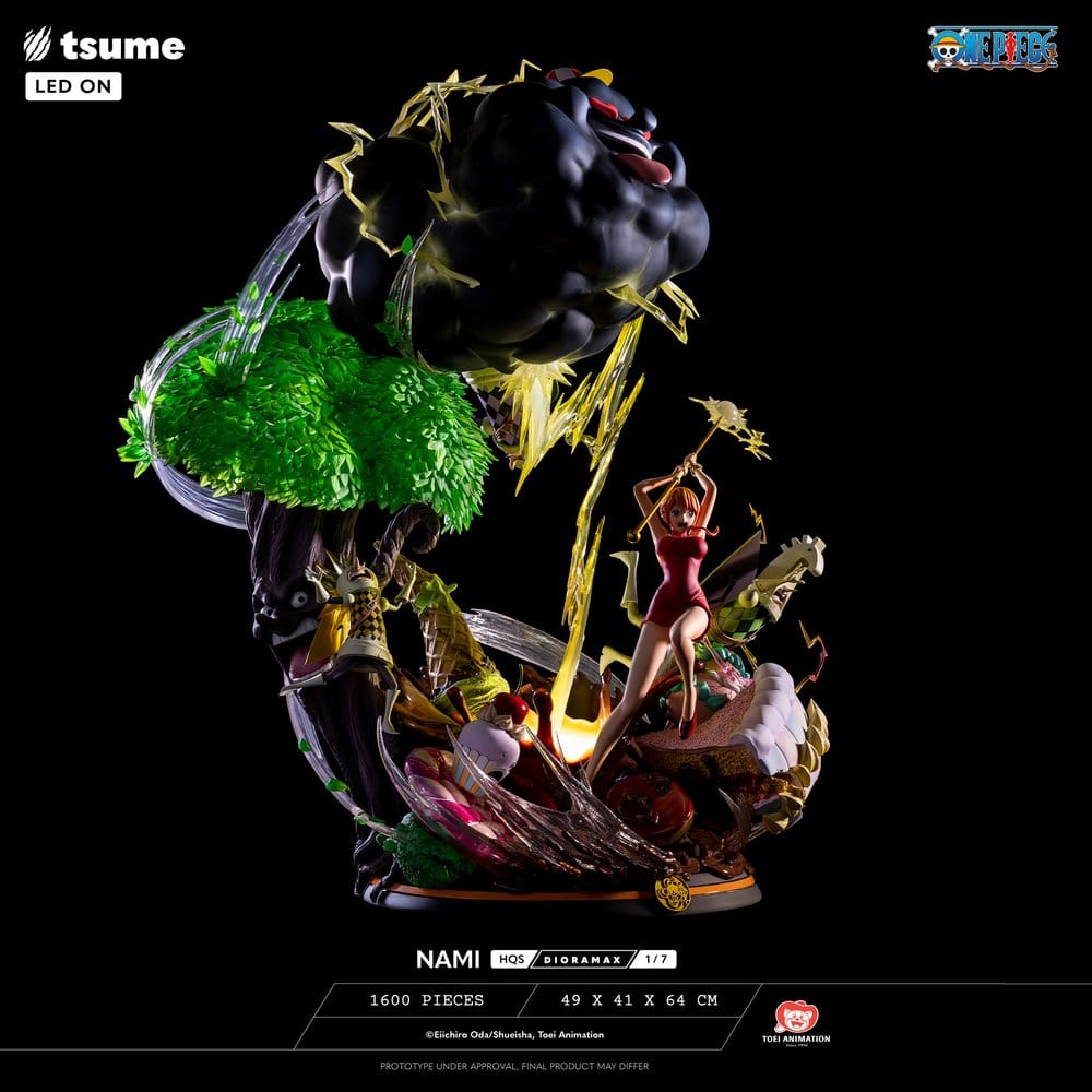 One Piece Figura 1/6 HQS Dioramax Nami 64 cm