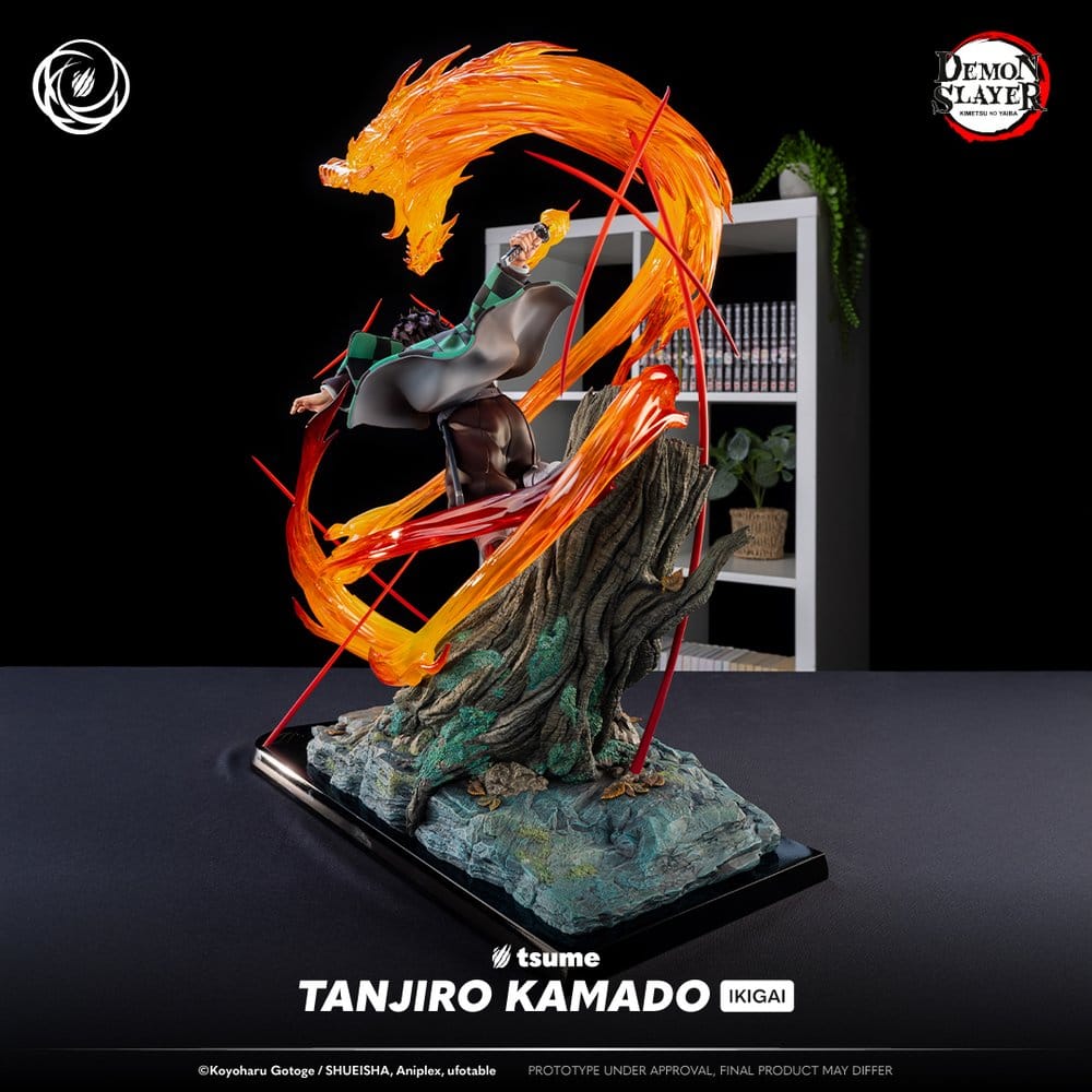 Demon Slayer Figura 1/6 IKIGAI Tanjiro Kamado 44 cm