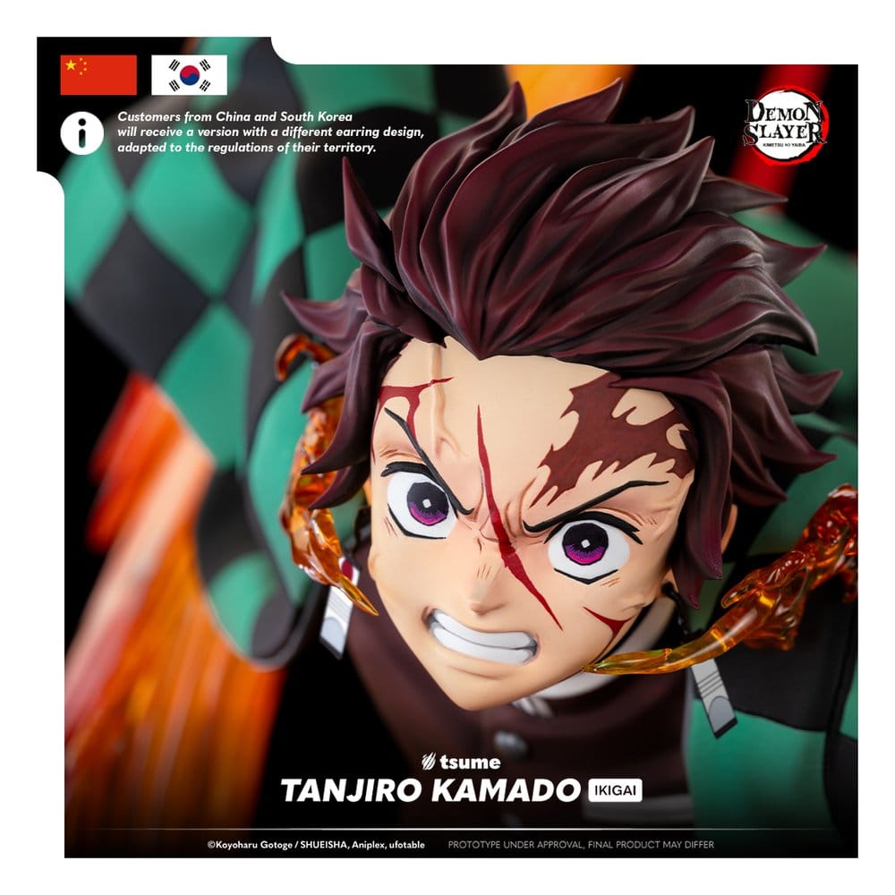 Demon Slayer Figura 1/6 IKIGAI Tanjiro Kamado 44 cm