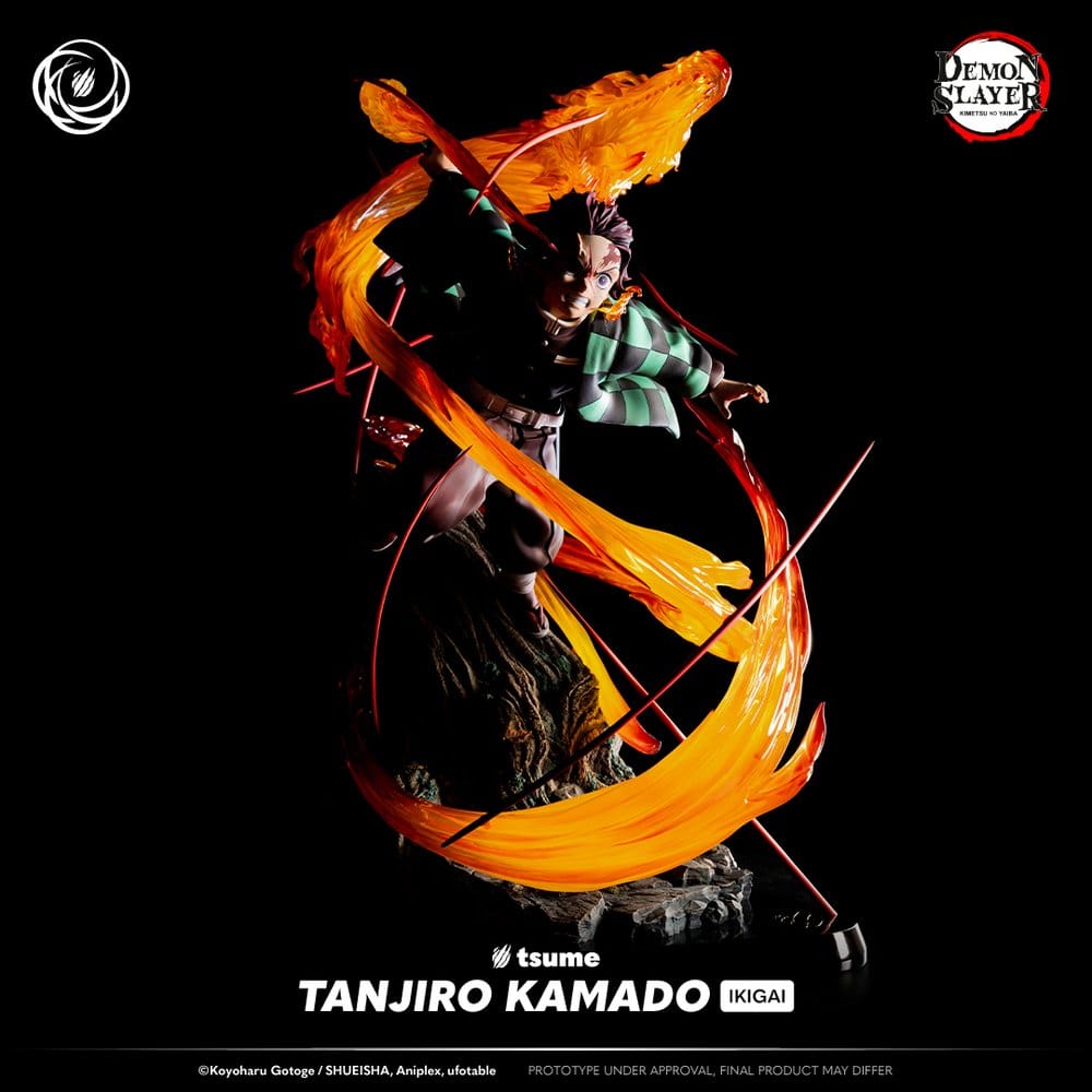 Demon Slayer Figura 1/6 IKIGAI Tanjiro Kamado 44 cm
