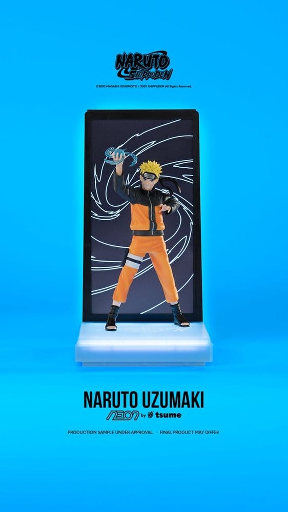 Naruto Neon Figura 1/9 Naruto Uzumaki 25 cm Frikytopia