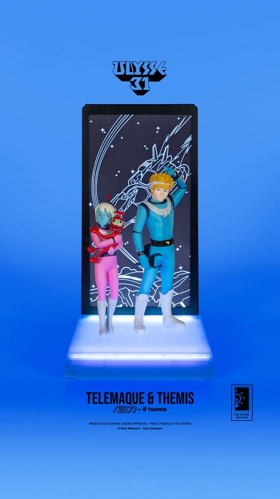 Ulysse 31 Neon Figura 1/9 Telemachus & Themis 20 cm