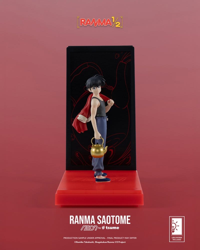 Ranma Figura 1/9 Neon Ranma Saotome Boy 20 cm Frikytopia