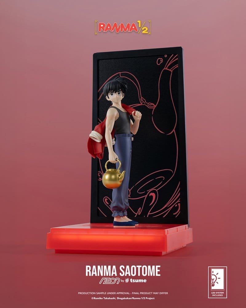 Ranma Figura 1/9 Neon Ranma Saotome Boy 20 cm