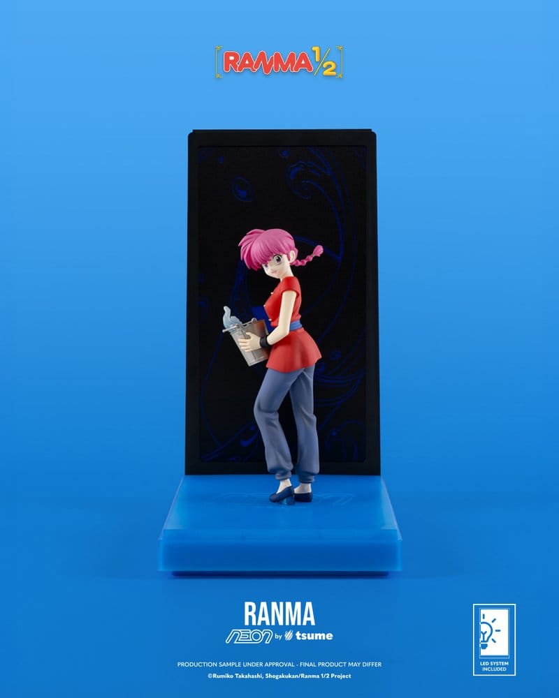 Ranma Figura Neon 1/9 Ranma Saotome Girl 20 cm