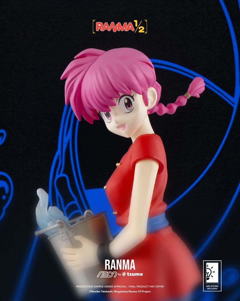 Ranma Figura Neon 1/9 Ranma Saotome Girl 20 cm