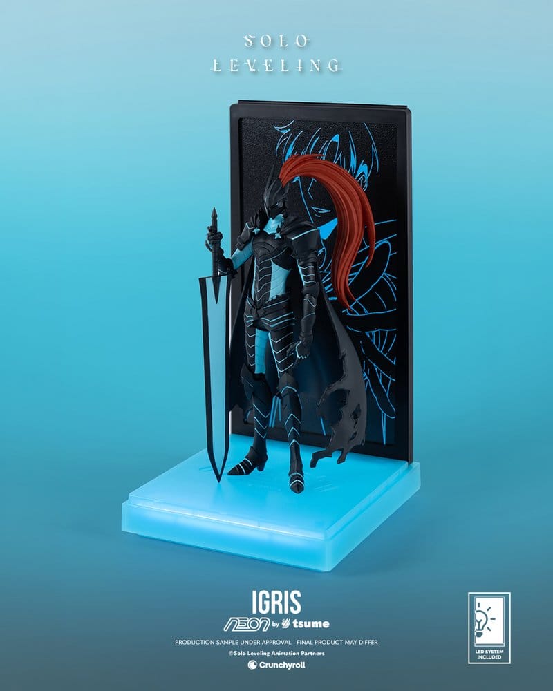 Solo Leveling Figura Neon 1/9 Igris 20 cm
