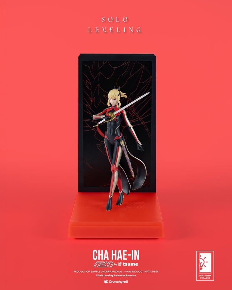 Solo Leveling Figura Neon 1/9 Cha Hae-In 20 cm Frikytopia