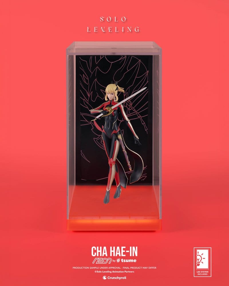 Solo Leveling Figura Neon 1/9 Cha Hae-In 20 cm