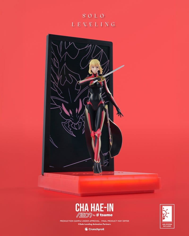 Solo Leveling Figura Neon 1/9 Cha Hae-In 20 cm