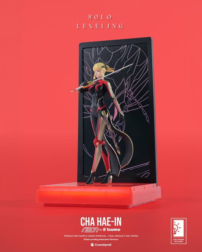 Solo Leveling Figura Neon 1/9 Cha Hae-In 20 cm