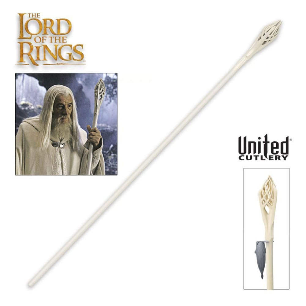 El Señor de los Anillos Réplica 1/1 Staff of Gandalf the White 185 cm Frikytopia