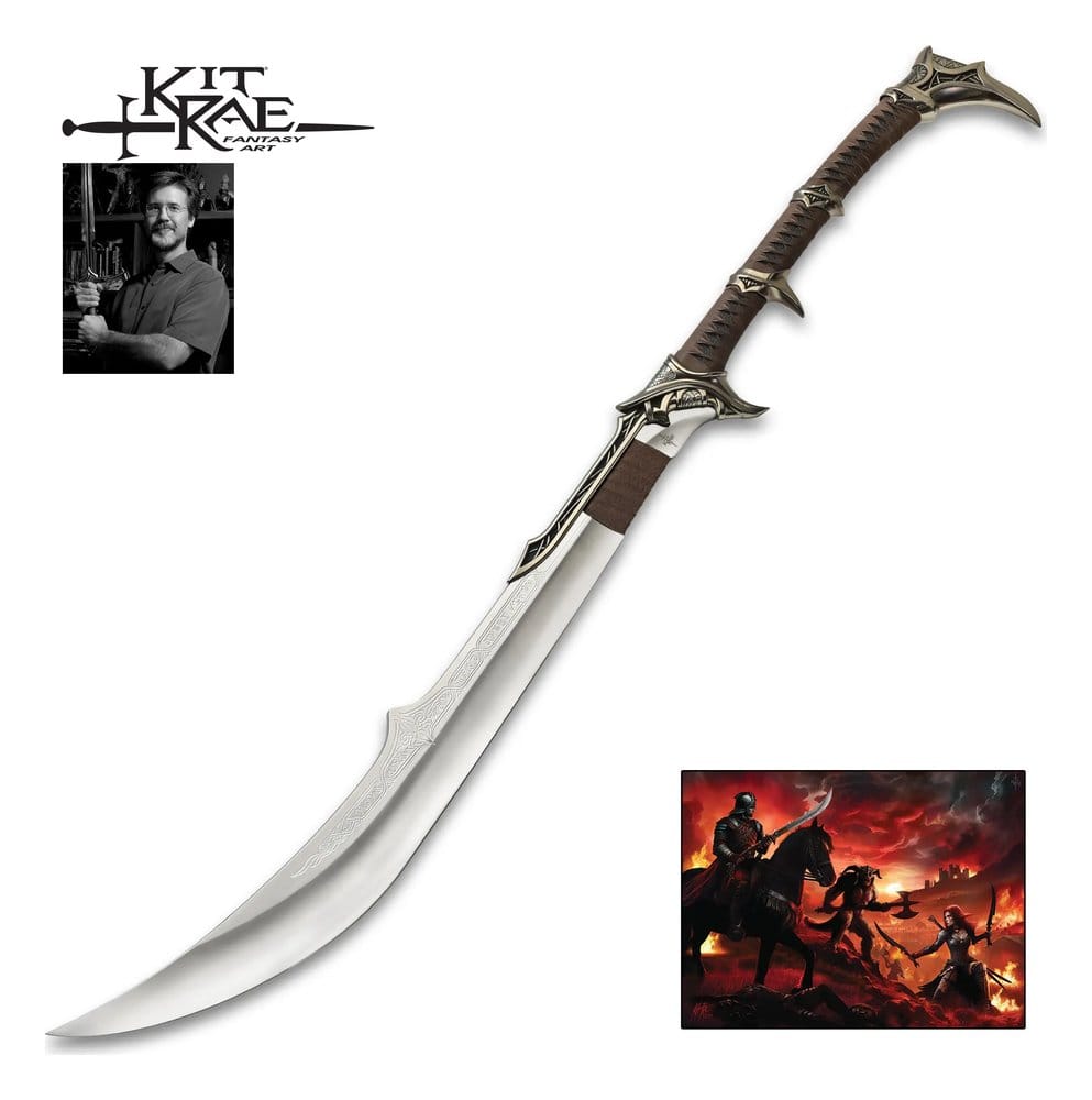 Kit Rae Swords of the Ancients Réplica Savathos-Mithrodin Espada de Guerra 111 cm