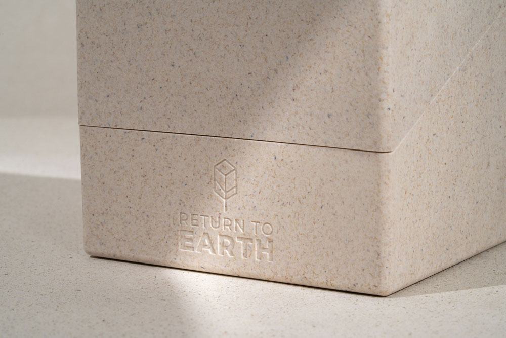 Ultimate Guard Return To Earth Boulder Deck Case 100+ Tamaño Estándar Natural