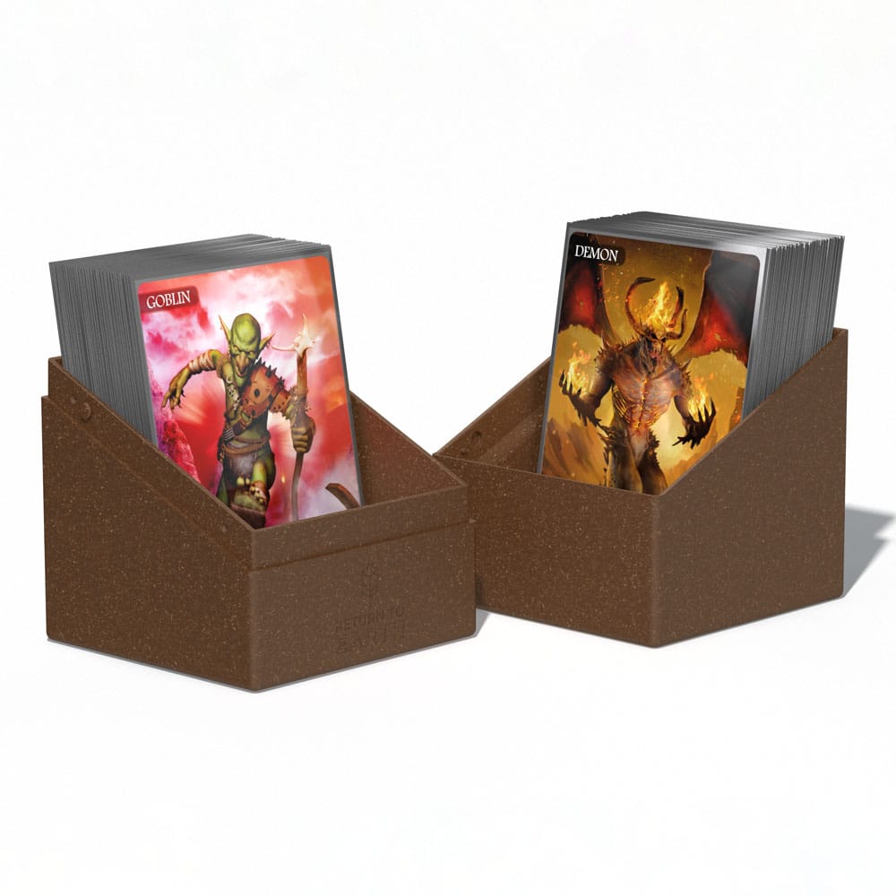 Ultimate Guard Return To Earth Boulder Deck Case 100+ Tamaño Estándar Marrón