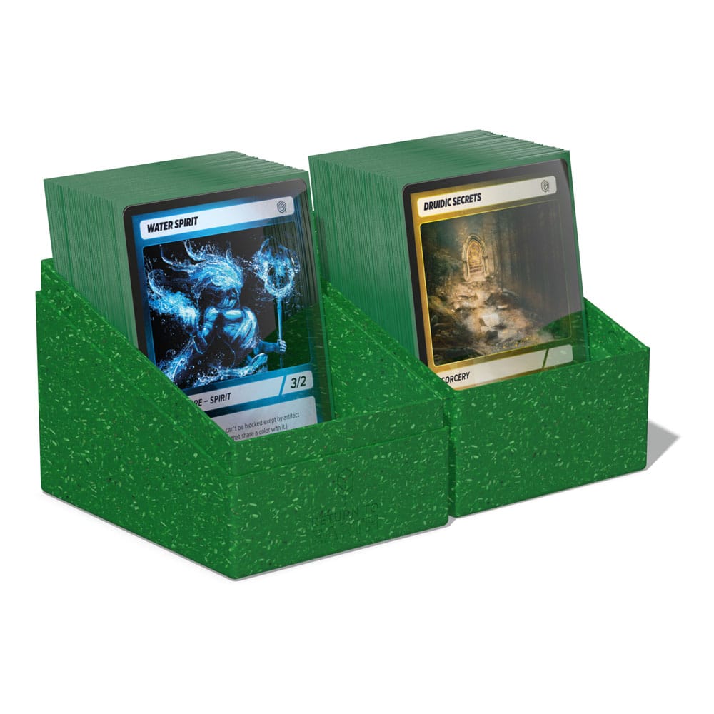 Ultimate Guard Return To Earth Boulder Deck Case 133+ Tamaño Estándar Verde