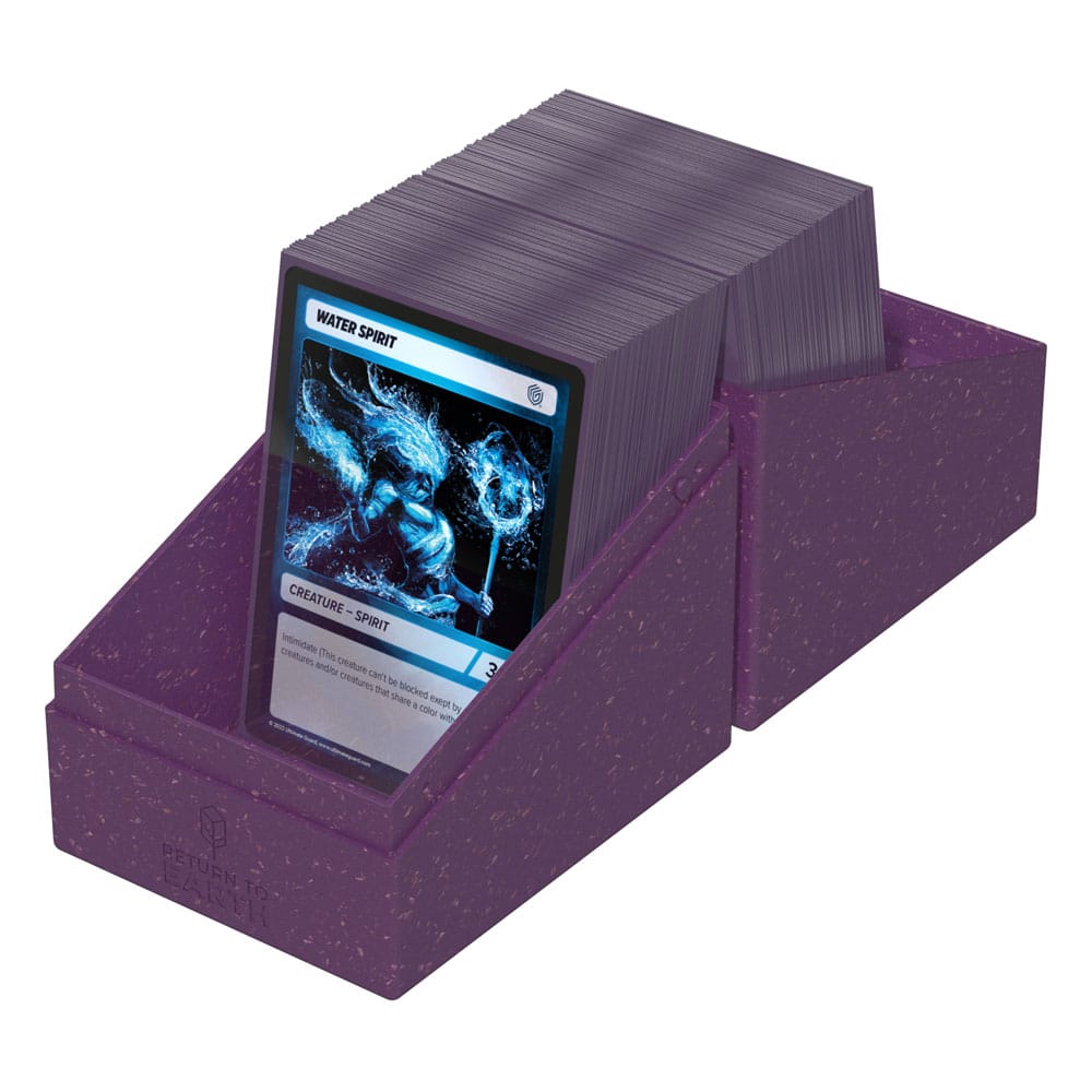 Ultimate Guard Return To Earth Boulder Deck Case 133+ Tamaño Estándar Violeta