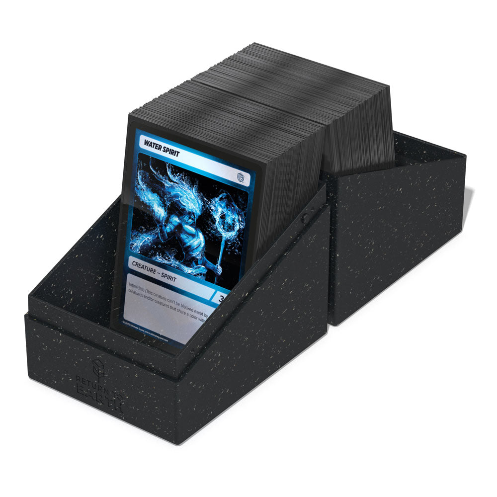 Ultimate Guard Return To Earth Boulder Deck Case 133+ Tamaño Estándar Negro