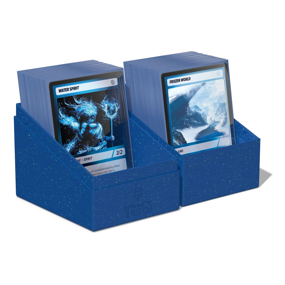 Ultimate Guard Return To Earth Boulder Deck Case 133+ Tamaño Estándar Azul