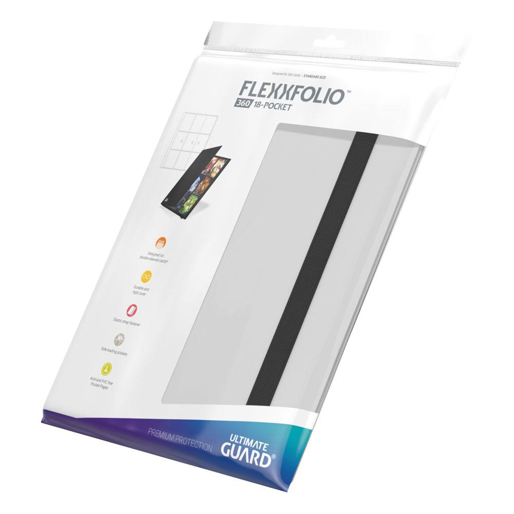 Ultimate Guard Flexxfolio 360 - 18-Pocket Blanco