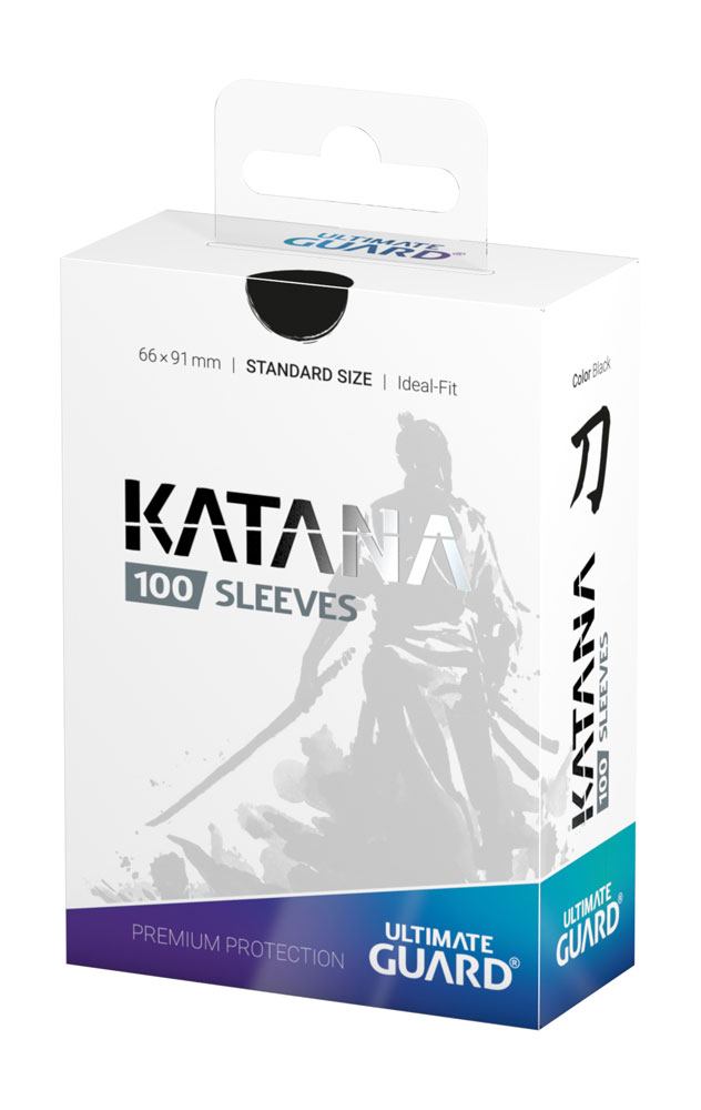 Ultimate Guard Katana Sleeves Tamanho Padrão (100) - Preto