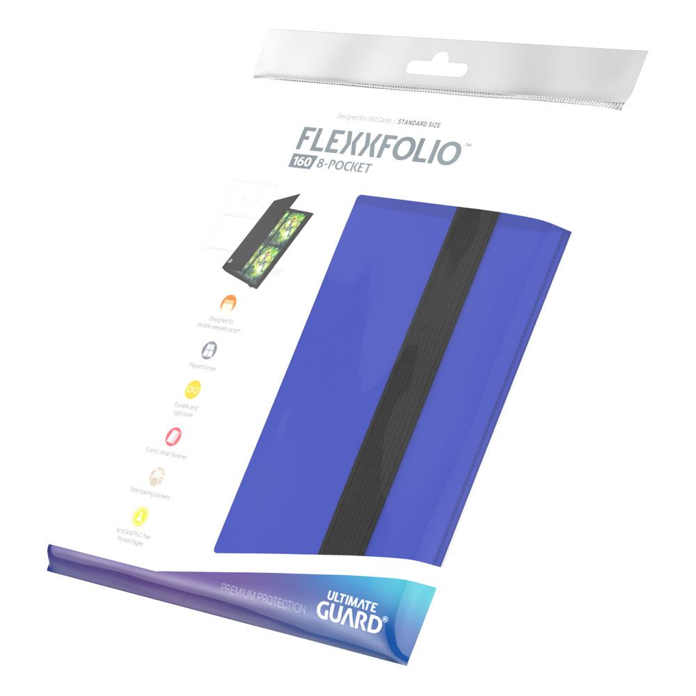 Ultimate Guard Flexxfolio 160 8-Pocket Azul