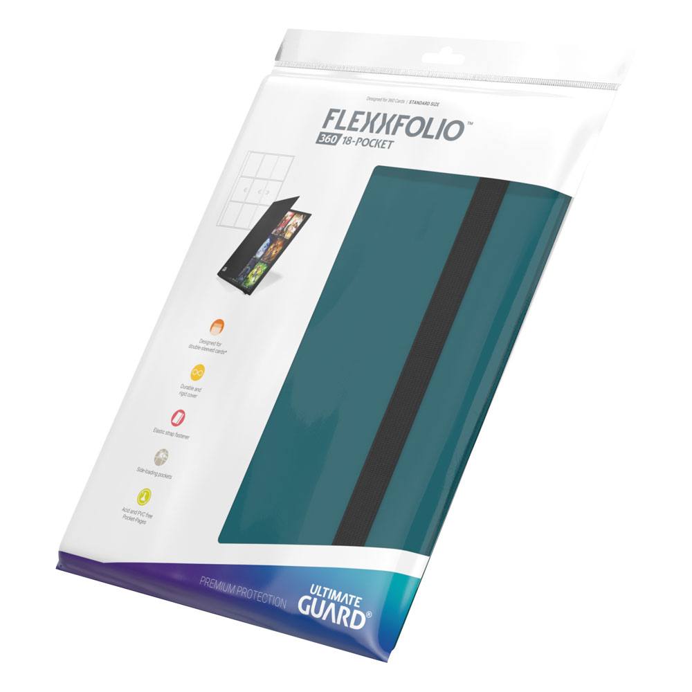 Ultimate Guard Flexxfolio 360 - 18-Pocket Gasolina Azul