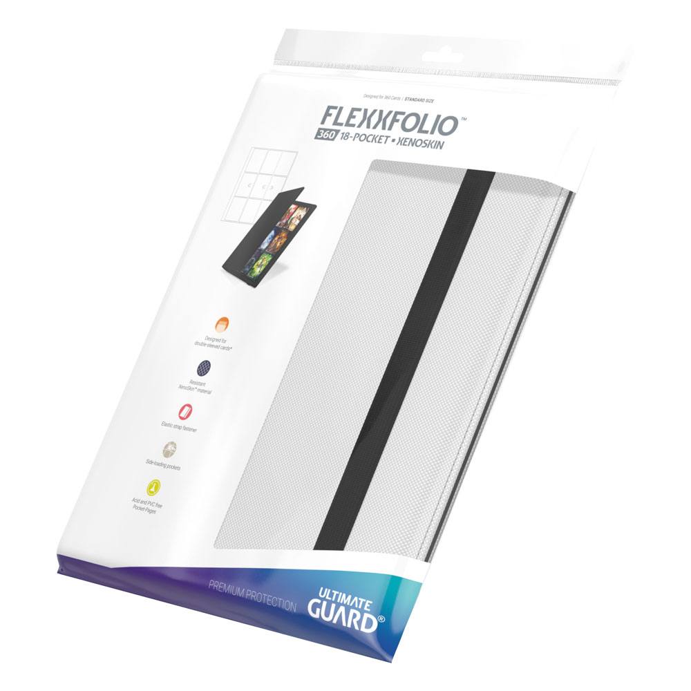 Ultimate Guard Flexxfolio 360 - 18-Pocket XenoSkin Blanco