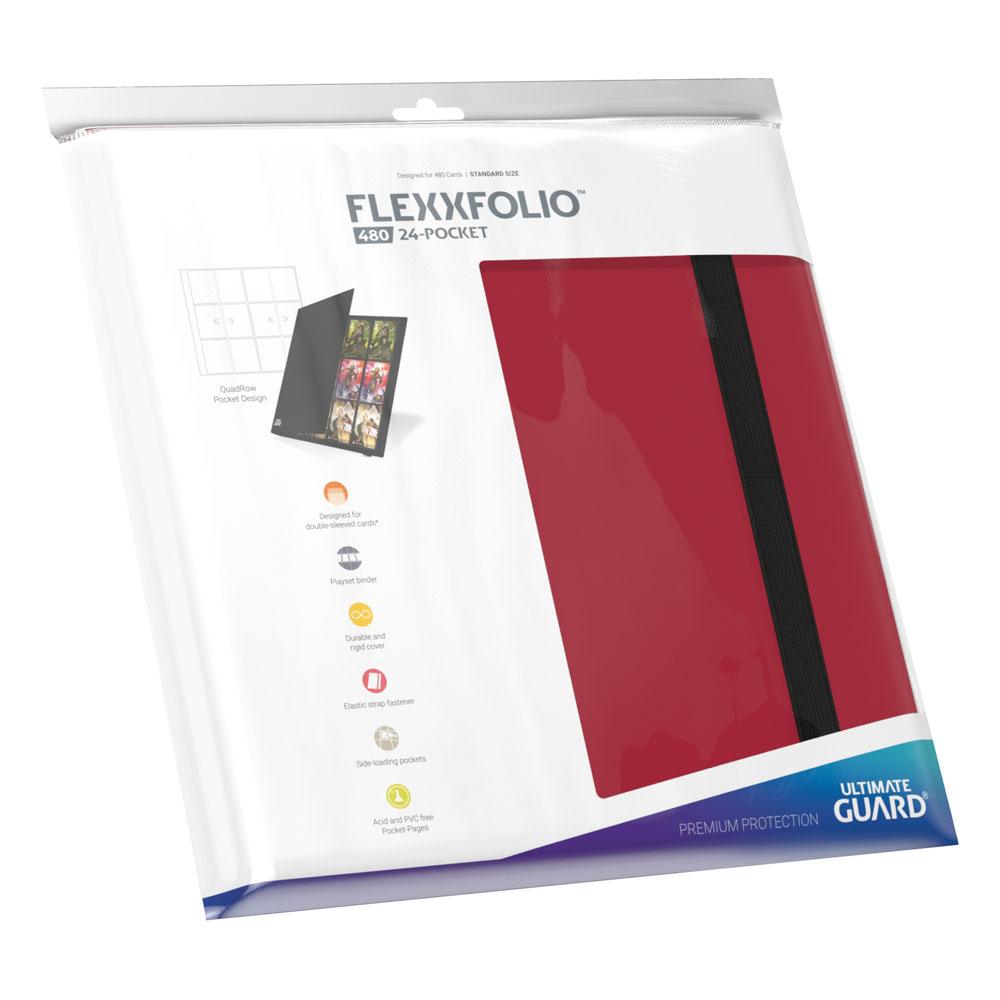 Ultimate Guard Flexxfolio 480 - 24-Pocket (Quadrow) - Rojo