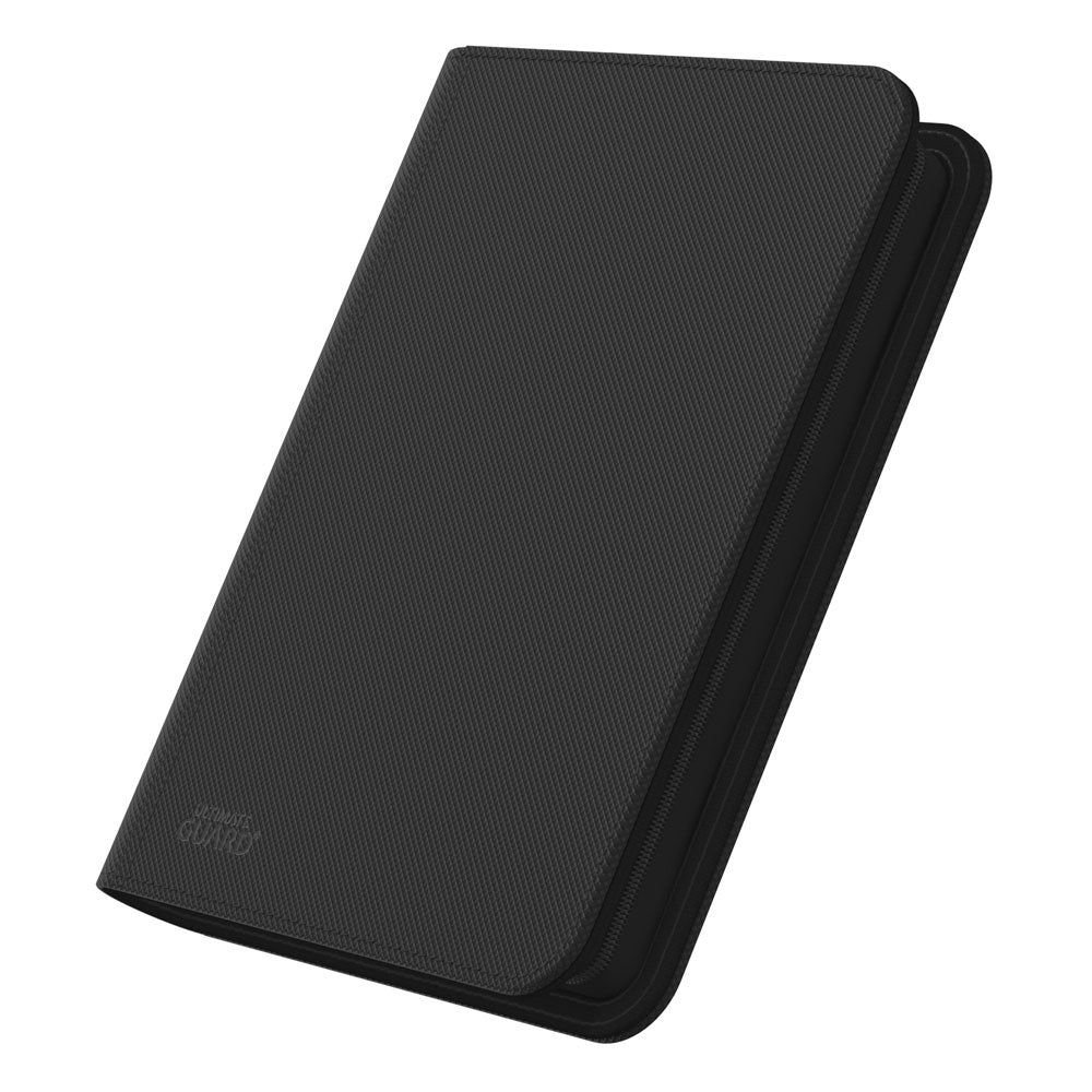 Ultimate Guard Zipfolio 160 8-Pocket Xenoskin - Black Frikytopia