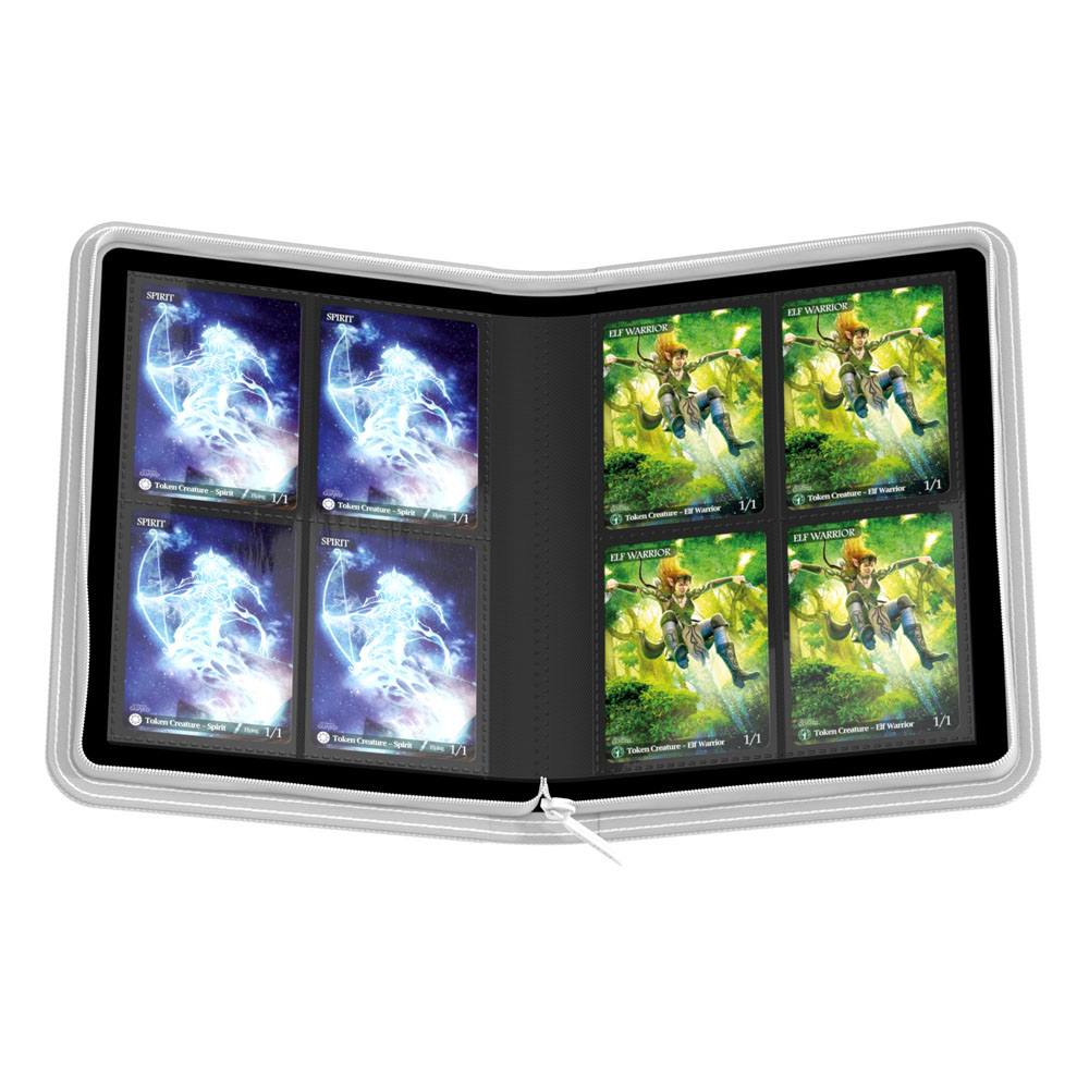 Ultimate Guard Zipfolio 160 - 8-Pocket XenoSkin Blanco