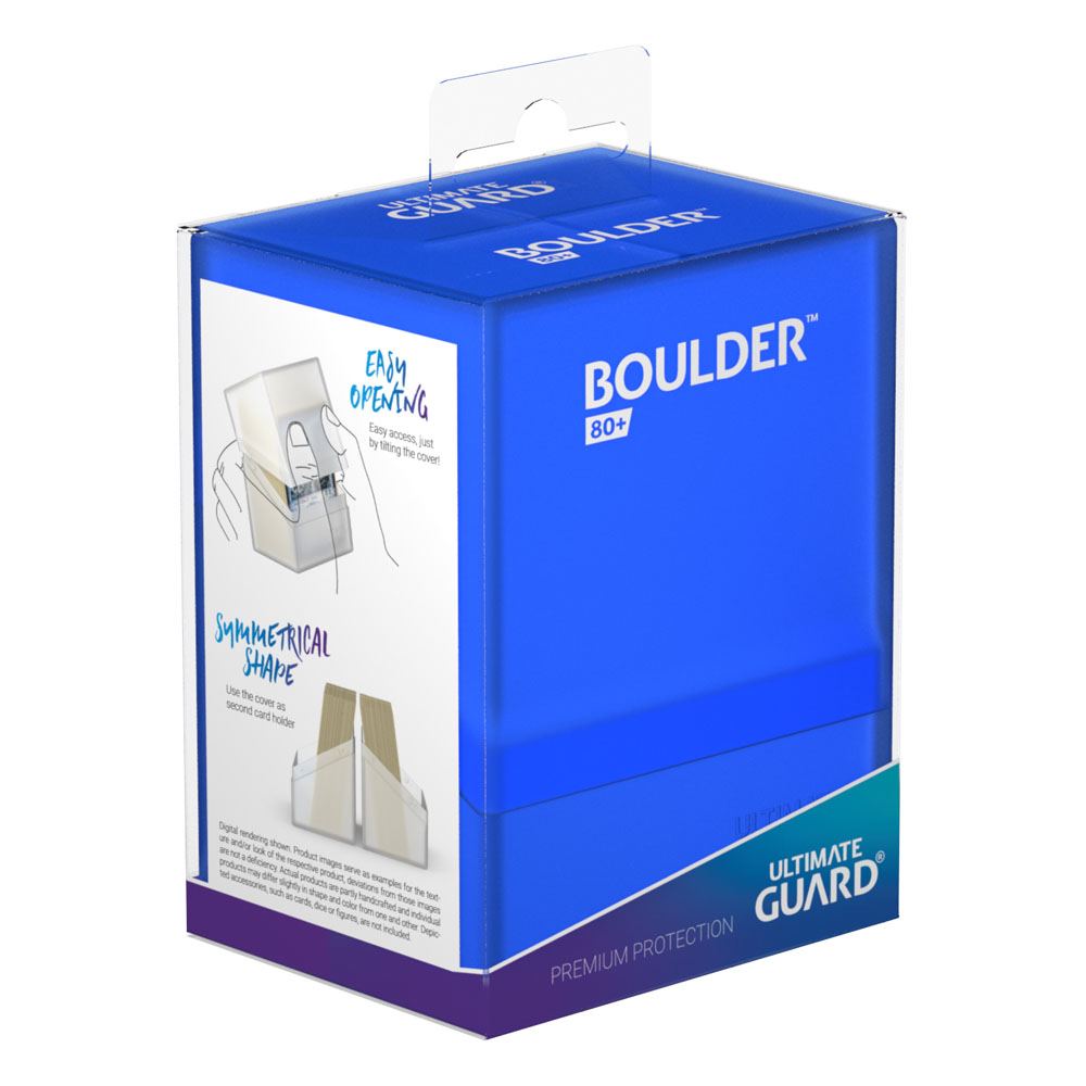 Ultimate Guard Boulder Deck Case 80+ Tamaño Estándar Sapphire